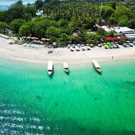Zipp Bar Restaurant&Bungalows Gili Air Exterior foto